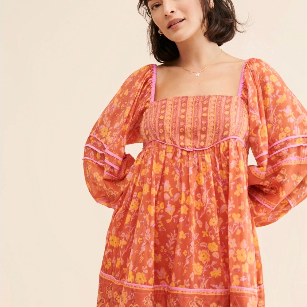 Free People Endless Afternoon Mini Dress Large